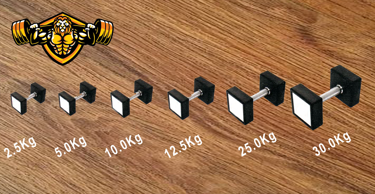 square dumbbells, dumbbell
